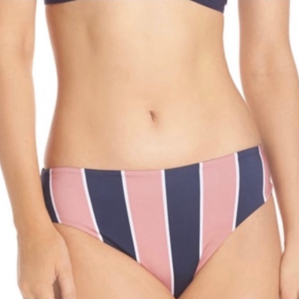 MeiL*ange hipster bikini bottom pink-blue stripes